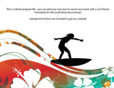 Girl Scout Bridging Program - Surfing Theme - Max & Otis Designs