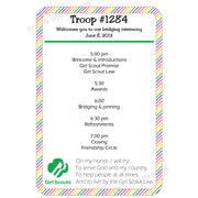 Girl Scout Bridging Program (editable PDF)