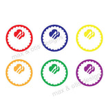 Girl Scout Printable Rainbow Alphabet Banner (editable PDF) - Max & Otis Designs