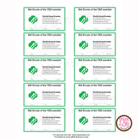 Girl Scout Printable Membership Cards (editable PDF) - Max & Otis Designs