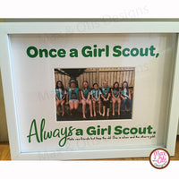 Girl Scout Printable Photo Mat - Max & Otis Designs