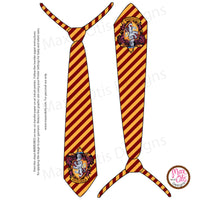 Printable Iron-On Transfer - Harry Potter Gryffindor Tie - Max & Otis Designs
