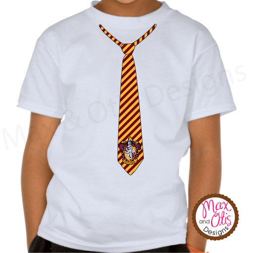 Printable Iron-On Transfer - Harry Potter Gryffindor Tie - Max & Otis Designs