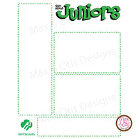Girl Scout Junior Printable Newsletter Template - Max & Otis Designs