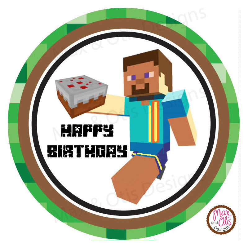 Minecraft Digital Invitation Steve Buy Steve From Minecraft Birthday