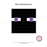 Minecraft Enderman Printable Box Head - Max & Otis Designs