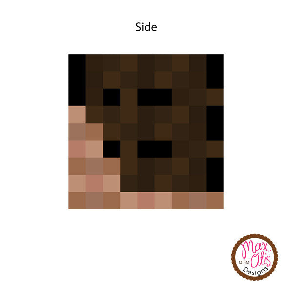 Minecraft Steve Printable Box Head Max & Otis Designs