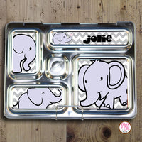 PlanetBox Rover Personalized Magnets - Elephants - Max & Otis Designs