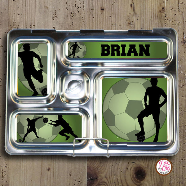 PlanetBox Rover Personalized Magnets - Soccer - Max & Otis Designs