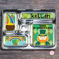 PlanetBox Rover Personalized Magnets - St. Patrick's Day - Max & Otis Designs
