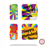 PlanetBox Shuttle Personalized Magnets - Birthday - Max & Otis Designs