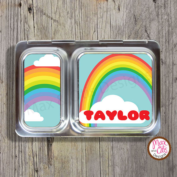 PlanetBox Shuttle Personalized Magnets - Rainbow (Editable PDF)