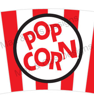 Popcorn Cupcake Wrappers Printable Free