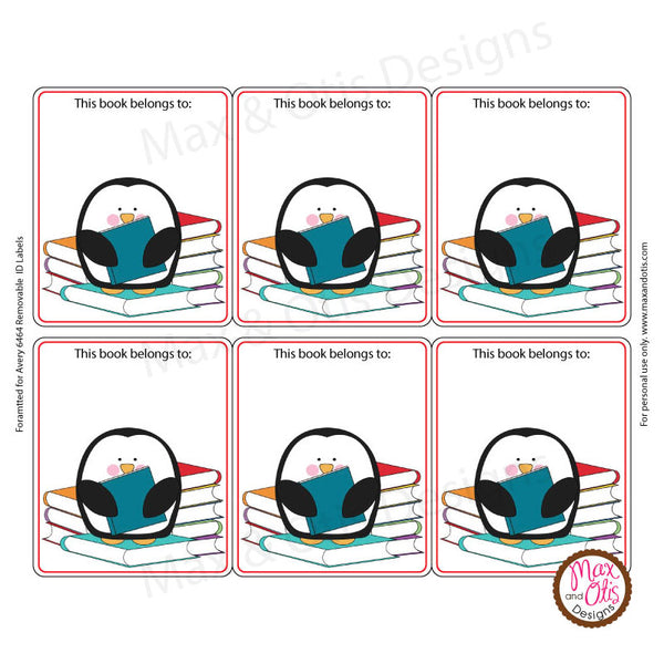 printable-kid-s-bookplate-stickers-editable-pdf-max-otis-designs for Editable Bookplate Free Printable Bookplate Template Word Printable Kid's Bookplate Stickers (Editable PDF) – Max & Otis Designs for Editable Bookplate Free Printable Bookplate Template Word