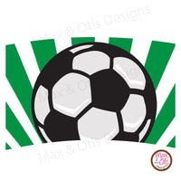 Printable Cupcake Wrappers - Soccer - Max & Otis Designs