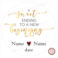 Printable 2" Tags & Labels - Wedding FavorTag (Editable PDF) - Max & Otis Designs